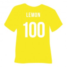 Poli-Tape Tubitherm Flock Lemon (100) - термотрансферна плівка Полі-Тейп Тубітерм Флок Лимонна (1 пог м)